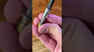 No brainer! Threaded inserts for your table leg connections.  (LINKS IN DESCRIPTION) #furniture #diy