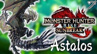 MH Rise Sunbreak Astalos First Encounter | Longsword Solo |