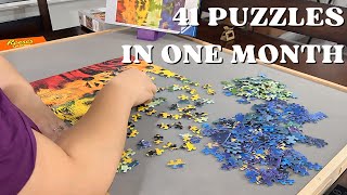 Over 40 Puzzles in One Month // A Quick Look