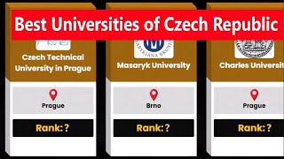 Best Universities of Czech Republic | Top 60 Universities Compared