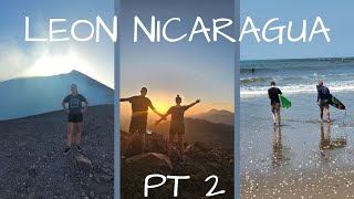 Vlog 43 - Backpacking Nicaragua // LEON (LAS PENITAS, TELICA VOLCANO)