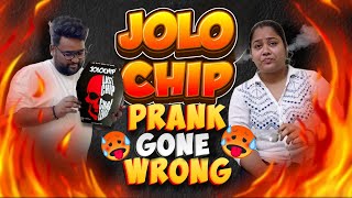 Jolochip challenge with family went wrong 😖😭