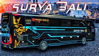 "X RAJA SALMAN" SHARE LIVERY SURYA BALI X SYIFA PUTRA SADEWA & NAKULA SHD MALEO | MOD BUSSID TERBARU