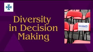 Diversity in decision-making