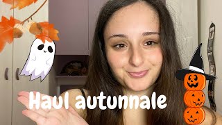 Haul autunnale / halloween 2024 🎃🍂