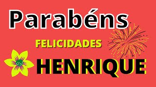 Uma mensagem Fantástica de aniversário para o Henrique