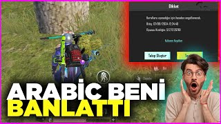 ARABİC BENİ HİLEDEN REPORTLADI BAN YEDİM 😡| #PUBGMNextStarProgram #PUBGMOBILE #PUBGMOBILEC7S19