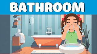 Let's Explore the Bathroom | Fun Bathroom Adventures: Learn English with Bath Items