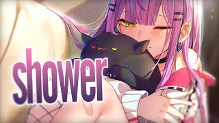 Nightcore - Shower | Becky G (Lyrics)