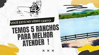 Alugamos Ranchos em Três Marias MG rancho no rio São Francisco e rancho na represa .