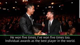 The rivalry between Ronaldo and Messi is just starting!