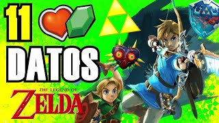 11 CURIOSIDADES que NO SABÍAS de THE LEGEND OF ZELDA