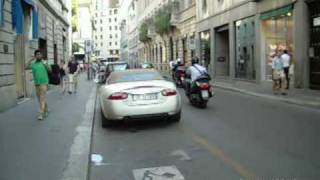 Combo in Milan - Audi S5, Bentley Continental GT, Jaguar XK Convertible - Rue Montenapoleone