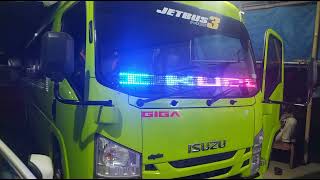 Isuzu Elf Giga Pasang Lampu Led Strobo Text #shorts #isuzu #isuzuelf #shortsvideo