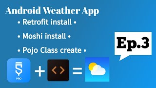 @3 Create Weather App with Sketchware and Code Assist.