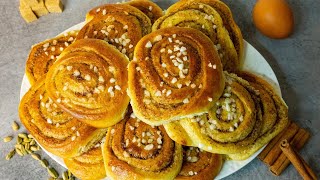 KANNELBULLAR (Recette Suédoise) - Roulés à la Cannelle Suédois