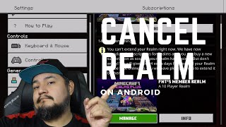 How to Cancel Your Minecraft Realms on Android