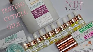 NBJ Essentials Unboxing | 11 Samples |  Must Try Cuticle Oils