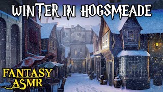 ❄️ Ambience ASMR | Winter in Hogsmeade 🌬️ Winter Ambience (⚡ Harry Potter Inspired Ambience ⚡)