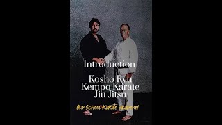 Intro to Kosho Ryu Kempo, Karate Jiu Jitsu Part 1