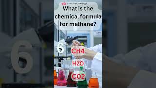 Chemical Challenge: Quiz Series |V29| What is the chemical formula for methane? #science  #quiz