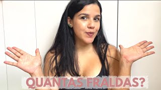 USADOS NO PRIMEIRO MÊS DO BEBÊ | quantas fraldas usa um recém nascido?