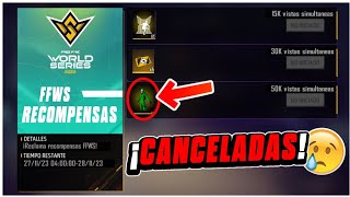 ❌NUNCA MAS HABRAN PREMIOS DE LA FREE FIRE WORLD SERIES! Nos OCULTAN la VERDADERA RAZON😢