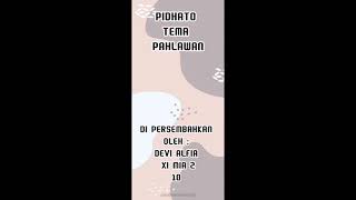 Pidhato Bahasa Jawa Tema Pahlawan