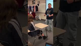 Teacher smashes students phone!￼😂💀#Funny #Clips #School ￼