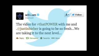 That power Justin Bieber ft Wil.i.am New song 2013