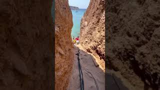 Peligrosa playa en Milos 🇬🇷