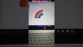 Rainbow 🌈 in ms word||Ms word shortcut symbol code.@CEBYYK #viralshorts2024 #msword #tipsandtricks