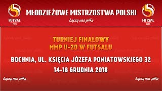 MMP U20 w Futsalu 2018 - dzień pierwszy