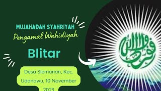 Mujahadah Syahriyah | Kec. Udanawu