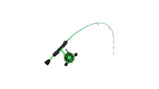 13 FISHING Radioactive Pickle, Inline Reel Combo