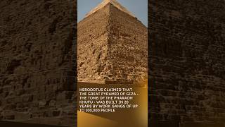 The Pyramid of Giza: Unveiling Construction Mysteries! #ancient #history #short