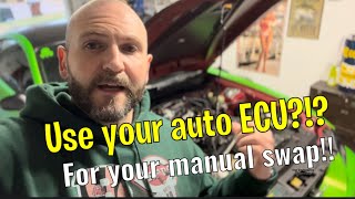 Mustang Auto to manual swap ECU tune changes