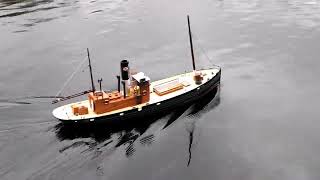 RC MODEL BOATS AT CWMBRAN LAKE