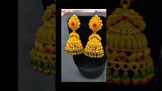 New Gold earrings designs 2024 with Price and Weight/Daily Wear gold earrings designs #earrings#gold