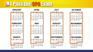 CPA Exam Dates and Deadline