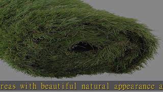 GOLDEN MOON Artificial Grass for Dogs 1.57" 3ft x 6ft Pet Grass Puppy Potty Training Grass Turf Rug