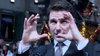 Tom Cruise Explains Sky Diving Tricks!  Mission Impossible: Fallout Premiere