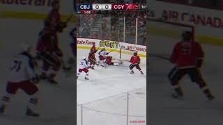 Flames goalie goes around the world (Beatdrop)