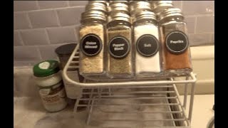 VLOG 40: UPDATE ON SAVINGS, ORGANIZE SPICES, GIVEAWAY!!!!