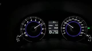 2012 Infiniti FX37 0-100 acceleration