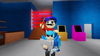 AAAAH!!! EVIL GAMERS SAGE & TOM! Roblox Lucas Chapter 2: Escape Sage & Tom’s Arcade (With SpongeBob)