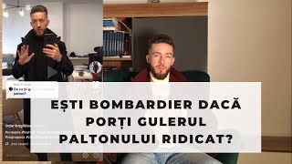 Gulerul paltonului ridicat- Bombardier sau nu?