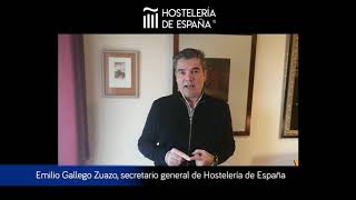 Emilio Gallego Zuazo: peticiones de la hostelería ante la crisis del coronavirus