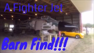 Barn Find F4 Phantom Fighter Jet .  HRPT 2017, Hot Rod Power Tour