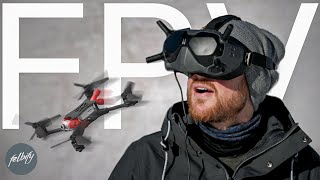 Learning how to FLY and CRASH a CINEMATIC FPV DRONE - learn fast